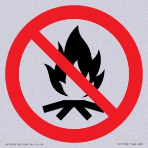 Prohibition: No campfire